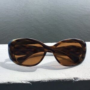 Jean Lafont Paris Hanoi Sunglasses Made in France 5152 Bold Wild Blue Tortoise